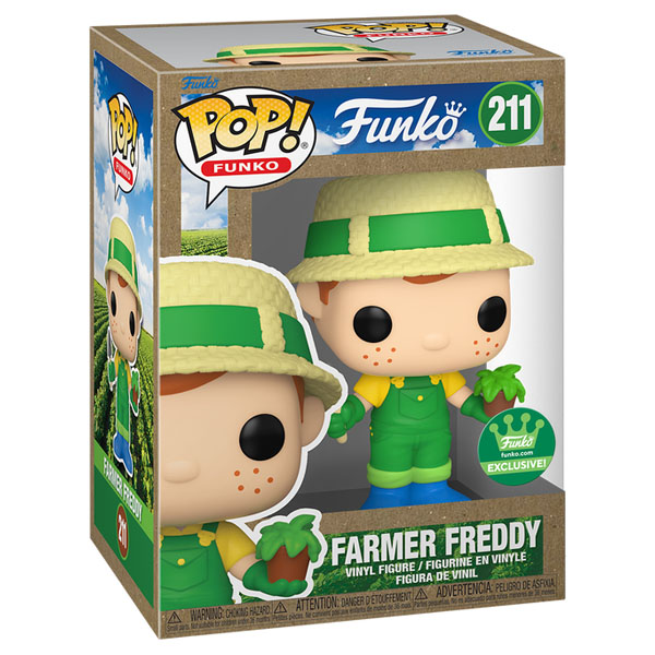 Funko POP #211 Farmer Freddy Earth Day Exclusive Figure